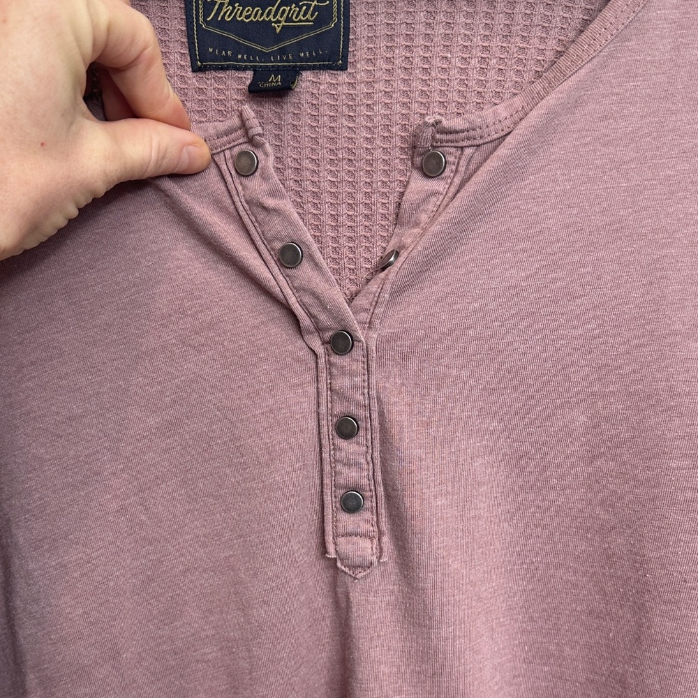 Threadgrit Waffle Knit LS top - Picture 7 of 9
